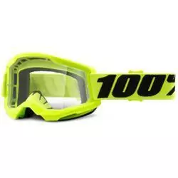 Goggles Strata 2 fluo yellow/clear